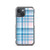 Baby Blue and Pink Plaid Case for iPhone®