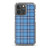 Classic Blue Plaid Case for iPhone®