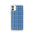 Classic Blue Plaid Case for iPhone®