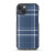 Navy Blue Plaid Case for iPhone®