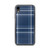 Navy Blue Plaid Case for iPhone®