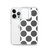 Grey Polka Dots Case for iPhone®