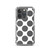 Grey Polka Dots Case for iPhone®