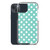 Aquamarine Small Polka Dot Case for iPhone®