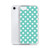 Aquamarine Small Polka Dot Case for iPhone®