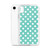 Aquamarine Small Polka Dot Case for iPhone®