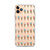 Cute Ice Cream Cone Pattern Transparent Case for iPhone®