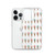 Cute Ice Cream Cone Pattern Transparent Case for iPhone®