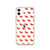 Watermelon Pattern Transparent Case for iPhone®