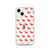 Watermelon Pattern Transparent Case for iPhone®