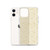 Glittering Gold Geometric Pattern Transparent Case for iPhone®