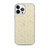 Glittering Gold Geometric Pattern Transparent Case for iPhone®