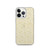 Glittering Gold Geometric Pattern Transparent Case for iPhone®