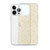 Glittering Gold Geometric Pattern Transparent Case for iPhone®