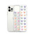 Candy Hearts Pattern Transparent Case for iPhone®