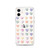 Candy Hearts Pattern Transparent Case for iPhone®