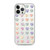 Candy Hearts Pattern Transparent Case for iPhone®