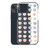 Candy Hearts Pattern Transparent Case for iPhone®