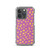 Gold Dot Pattern on Pink Case for iPhone®