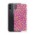 Gold Dot Pattern on Pink Case for iPhone®