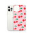 Cherry Pattern on Pink Case for iPhone®