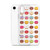 Colorful Donut Pattern Transparent Case for iPhone®