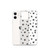 Paw Print Transparent Case for iPhone®