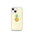 Pineapple on Yellow Aztec Pattern Case for iPhone®