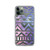 Galaxy Aztec Transparent Pattern Case for iPhone®