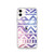 Galaxy Aztec Transparent Pattern Case for iPhone®