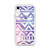 Galaxy Aztec Transparent Pattern Case for iPhone®