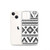 Black and White Aztec Pattern Case for iPhone®