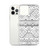 Faded Black Aztec Pattern Case for iPhone®