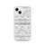 Faded Black Aztec Pattern Case for iPhone®