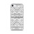 Faded Black Aztec Pattern Case for iPhone®