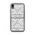 Faded Black Aztec Pattern Case for iPhone®