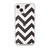 Black Chevron Pattern Clear Case for iPhone®