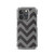 Black Chevron Pattern Clear Case for iPhone®