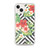 Hibiscus Flowers on Chevron Pattern for iPhone®