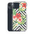 Hibiscus Flowers on Chevron Pattern for iPhone®