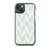 Tan and Blue Chevron Pattern Case for iPhone®