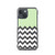 Green and Half Chevron Pattern Case for iPhone®