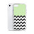 Green and Half Chevron Pattern Case for iPhone®