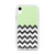 Green and Half Chevron Pattern Case for iPhone®