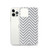 Grey and White Chevron Pattern Case for iPhone®