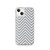 Grey and White Chevron Pattern Case for iPhone®