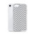 Grey and White Chevron Pattern Case for iPhone®