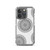 Grey and Black Henna Circle Case for iPhone®