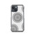 Grey and Black Henna Circle Case for iPhone®