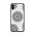 Grey and Black Henna Circle Case for iPhone®